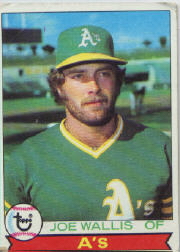 1979 Topps Baseball Cards      406     Joe Wallis DP